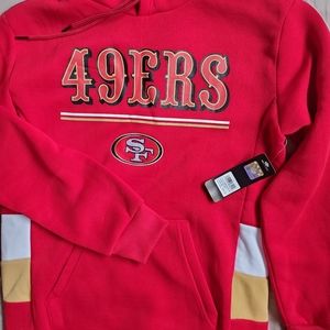 49ers hoodie sf jacket pullover